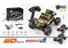 1:10 Brushless 4WD High-Speed RC Off-Road Climbing Truck, Electric Semi-Short, 60KM Charging