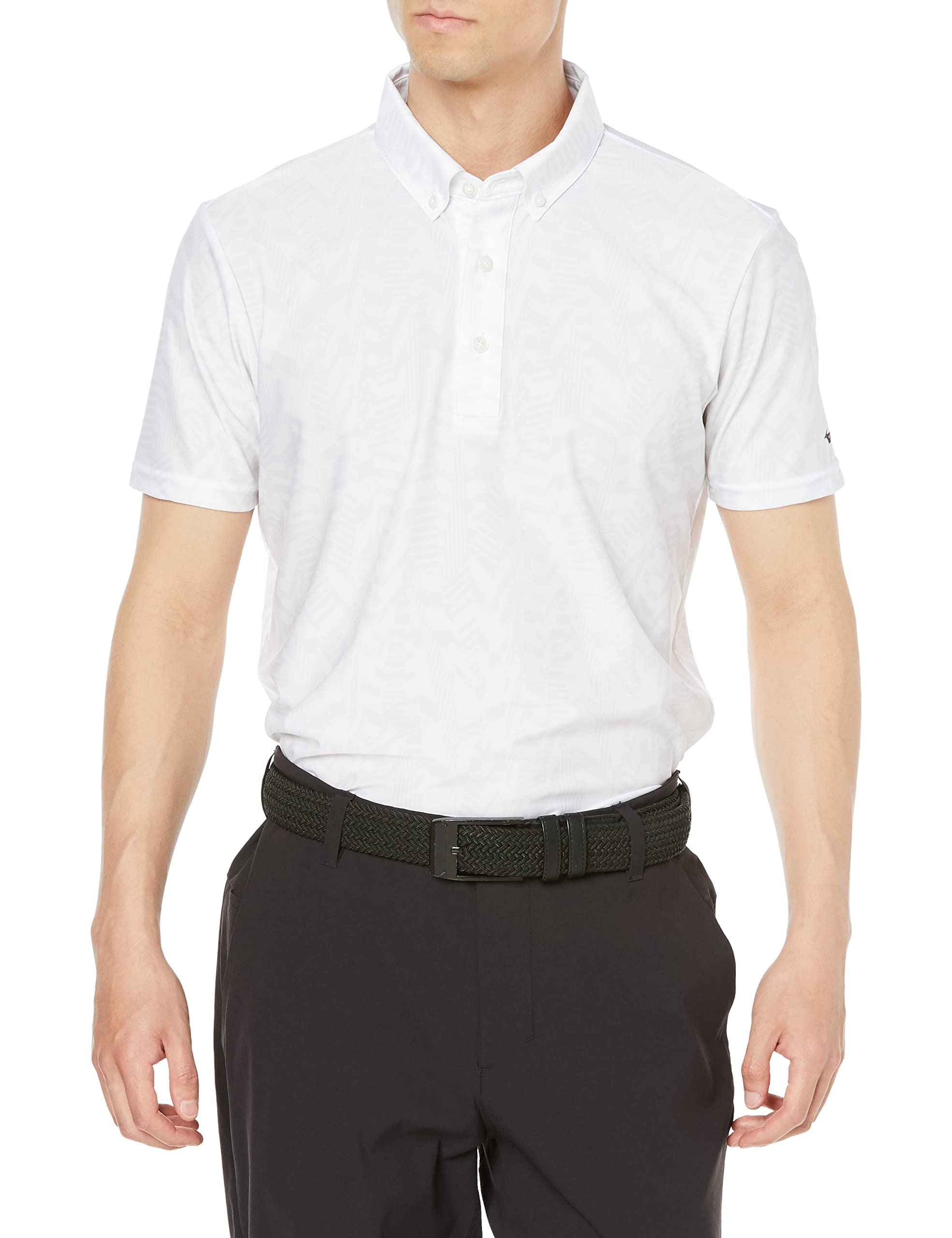 

Mizuno Ice Touch Golf Polo Short Cool to the Light Size XL Shirt, Button-Down, Sleeve, Touch, Moisture-Wicking, Quick-Drying, Gray, (E2JAA097), Men s