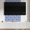 Decorative Self-Adhesive Vinyl Panel - For Hallway 100x50 cm Floral Pattern