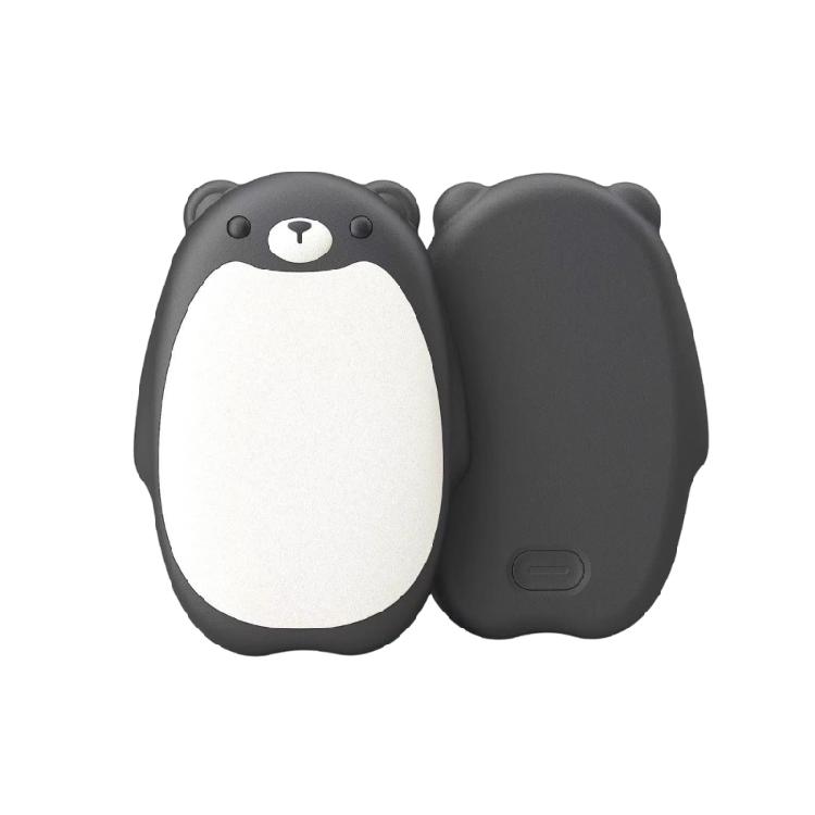 

Adjustable Hand Warmers Magnetic Pair Set 3 Second Rapid Heating Silicon Materials Overheats Protection For Children Winter Use чорний