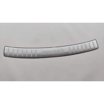 For Mazda 3 Accessories Rear Bumper Scuff Plate Cover Guard Protector Trim Strip