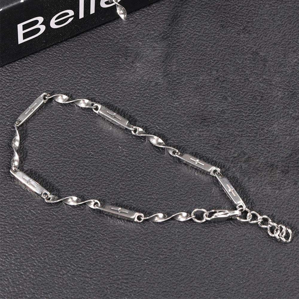 

Moebius Titanium Steel Bamboo Necklace & Bracelet – Unisex, Non-fading, Versatile Trend Jewelry