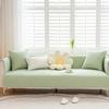 Cotton Sofa Cover Fabric Embroidery Rustic Style Four Seasons Universal Non-Slip Sofa Cover for Living Room Leather Sofa Cover