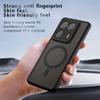 For Motorola Moto Edge 50 Ultra Case Shockproof Magnetic Matte PC+TPU Anti-fingerprint Transparent Cover for MOTO Edge50 Ultra