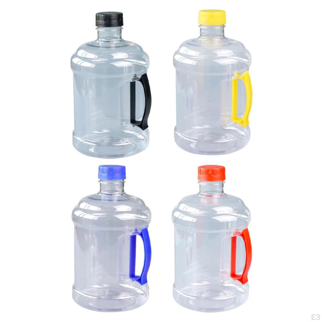 Wiederverwendbarer Wasserflaschenbehälter 2,5L Krug mit leichtem Griff, Aufbewahrungseimer für Wanderung Zeremonie Outdoor