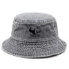 Streetwear Urban Style Street Culture Bodybuilding Cap Fitness Outdoor Protection Sun Men For Hat Fishing Vintage Fisherman Bucket Washed Cotton Gym
