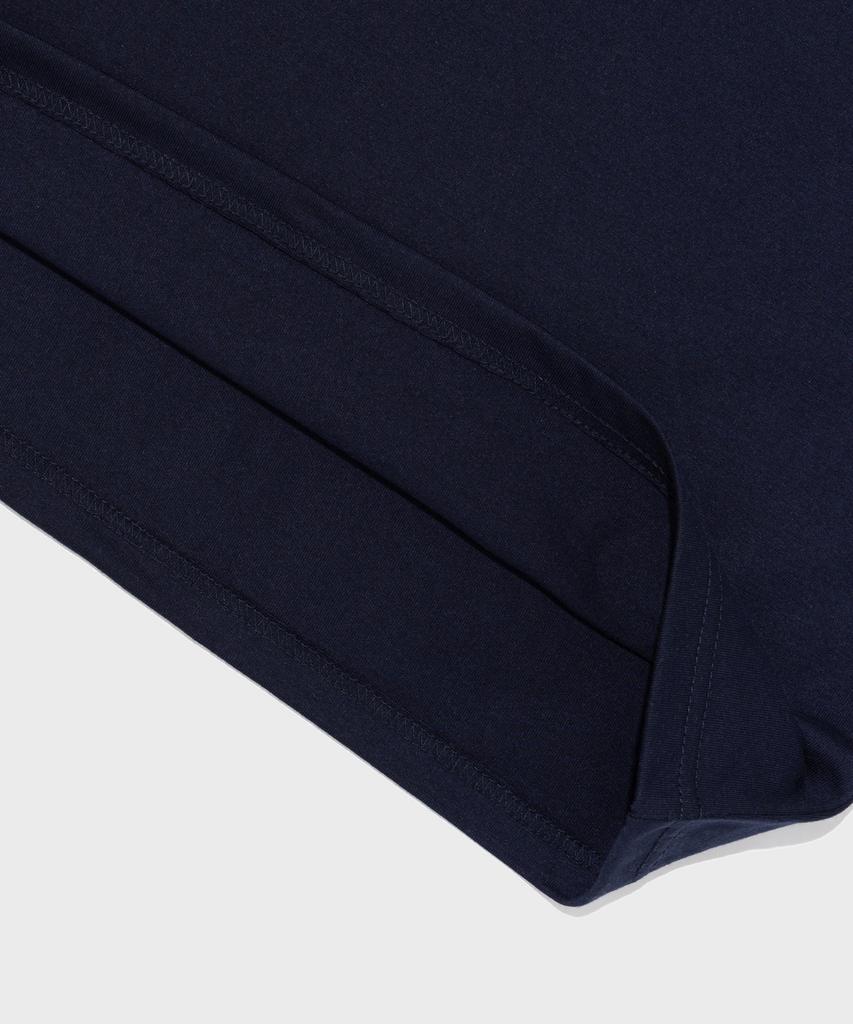 Wogseuaenko Light Cool Packing Short Sleeve T-Shirt (Navy)