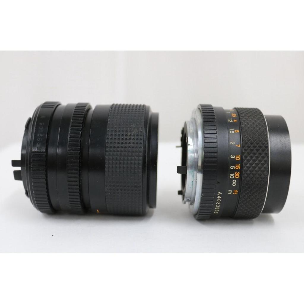 Used [Return Guarantee] [2 Items Sold In Bulk] Yashica ML ZOOM 35-70mm F3.5-4.8 DSB 50mm F1.9 Lens E13416