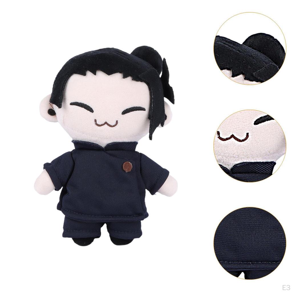 Anime Plush Doll Holiday Stuffed Animals for Kids Adults Girls Boys Children White Hair
