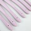 Resin Soft Handle Crochet Non-Slip Stainless Steel Hand-Knitting Tool Needle Number Is Detailed And Complete