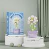 Eternal Flower Bouquet Bonsai Potted Plant Micro Building Blocks Model Home Decoration Puzzle Toys Kids Birthday Christmas Gifts