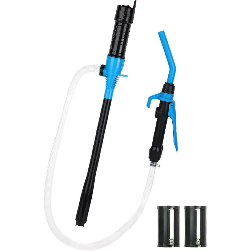 Liquid Transfer Pump Powered Fuel Transfer Pump Outdoor Car Vehicle Fuel Gas Transfer Suction Pumps Accessories