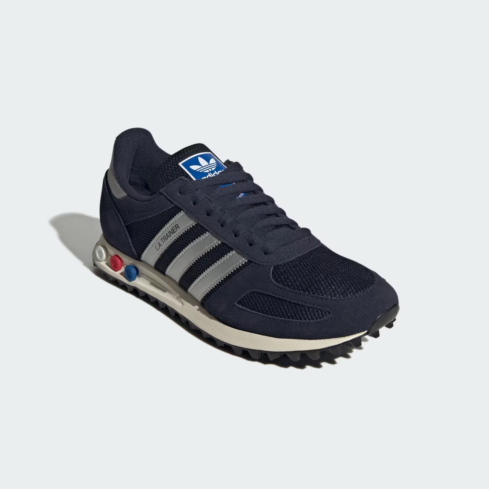 KJ4382 adidas LA Trainer OG Легендарные Чернила Серебристый Металлик (Мужской) 10