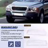 1 Pair Transparent PC Material Left Front Car Headlight Cover for VW