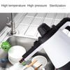 Ruční parní čistič s vysokou teplotou, multifunkční čistič domácích spotřebičů, kuchyňský sterilizační a dezinfekční přístroj 1200 W