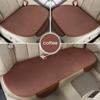 Coprisedile per Auto Estivo Traspirante Seta Ghiacciata Antiscivolo Protezione Sedile Auto Pad Universale per Uomo Donna Accessori Interni Auto