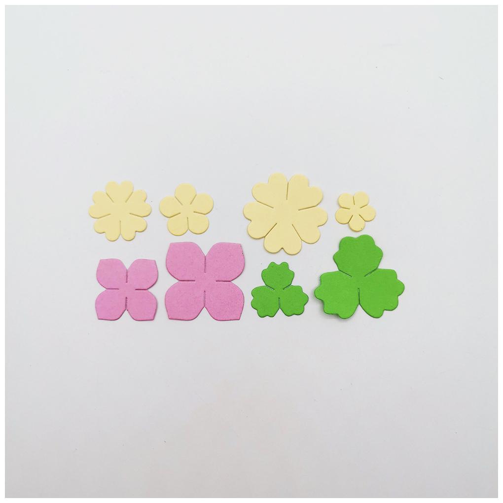 Carbon Steel Die Mold Paper Cards Photo Album Flower Shape Moulds DIY Crafting Template Embossing Stencil Handicraft Accessories