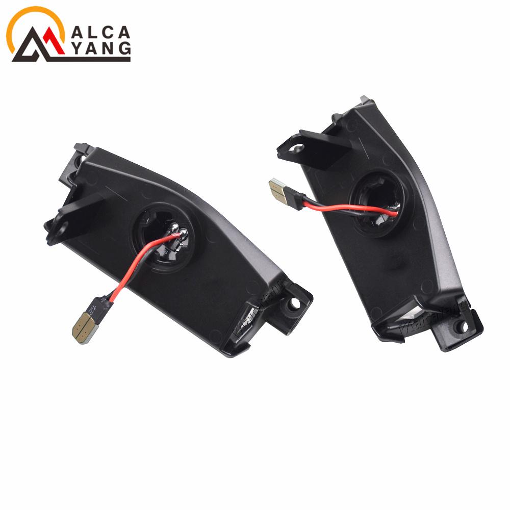 Auto Accessories for Mazda 2 2011-2013 Mazda 3 2009-2013 LED License Plate Lights Car Rear Number Lamps 18SMD White Canbus