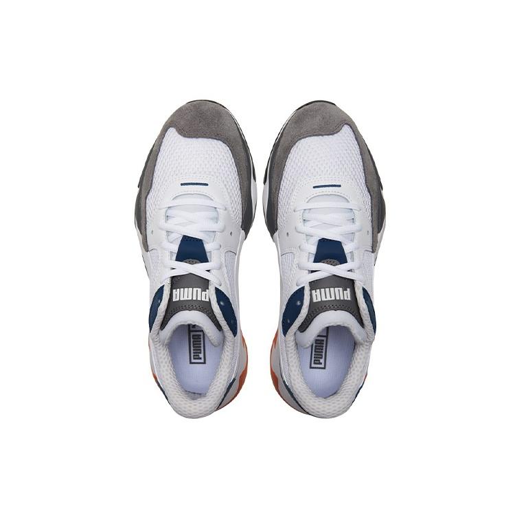 Puma Sneakers Unisex Storm Origin Bianco/Grigio/Blu Uomo 369770-10