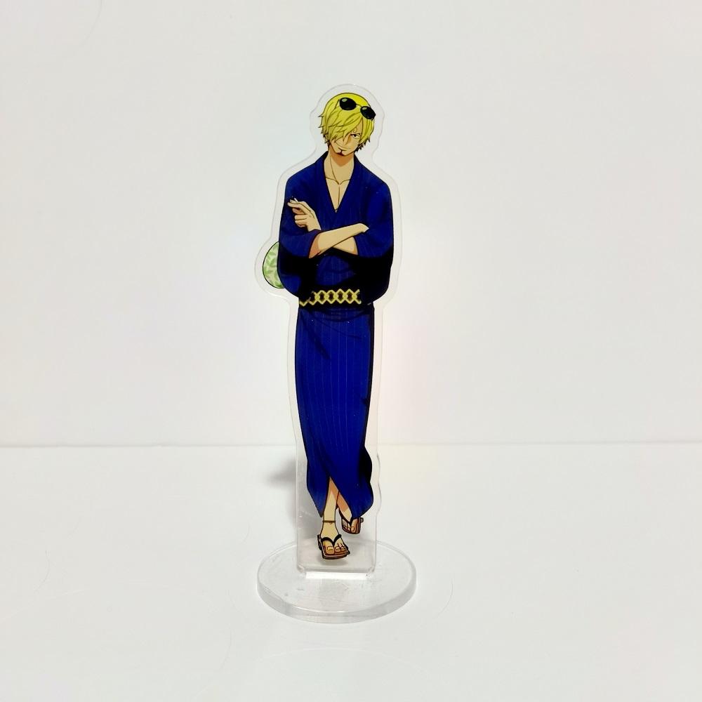One Piece Acrylic Stand Luffy Zoro Ace Usopp Boa Buggy Edward Robin Anime Action Figures 16cm 3D Model Toys Decor Toys For Kid