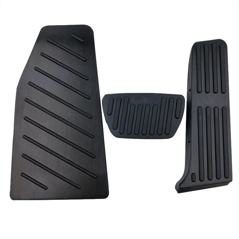Aluminum Car Foot Rest Pedal Cover Fuel Accelerator Brake Pedals Pad For Toyota Harrier Venza XU80 2020-2022 2023 2024 Hybrid