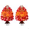 Chinese Year Hanging Lucky Tree Desktop Ornament with Light Oriental Wealth for Holiday