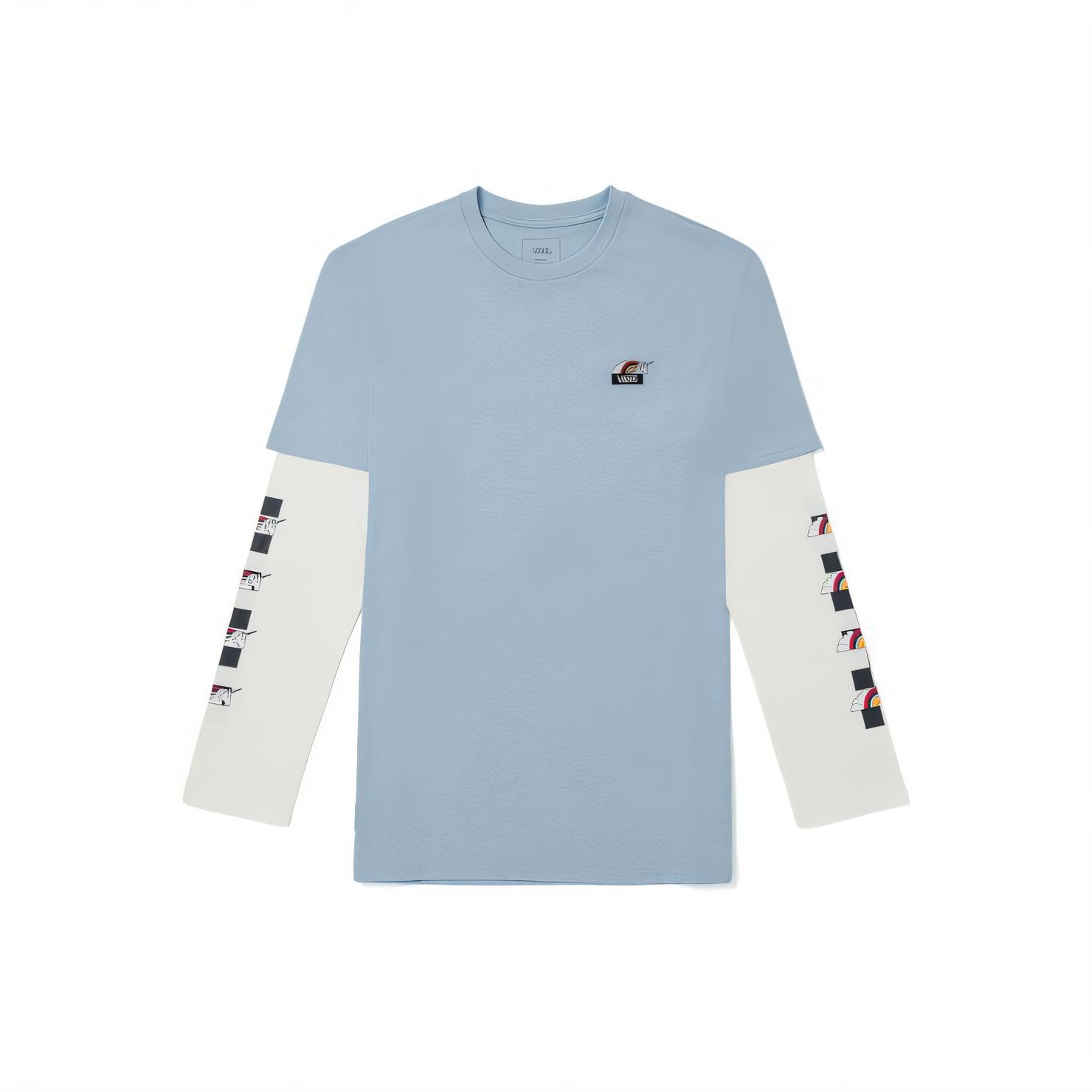Vans TEE LS T Shirt Unisex Blue VN0A54MTUUU (XL)180/92A