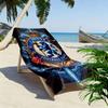 Chelsea FC Logo Aufdruck Strandtuch, Großes Weiches Schnelltrocknendes Handtuch für Strand Camping Schwimmen