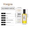 Egg Hair Care Serum Nourishing Oil Repairs Split Ends Restores Moisture Stops Frizz For Color Treated Permed Hair
