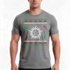 Pentagram Ugly Christmas I Sam Dean Ugly Sweater Tshirt Summer Casual Cotton Tee Oversized Streetwear Tops Unisex Unisex Unisex