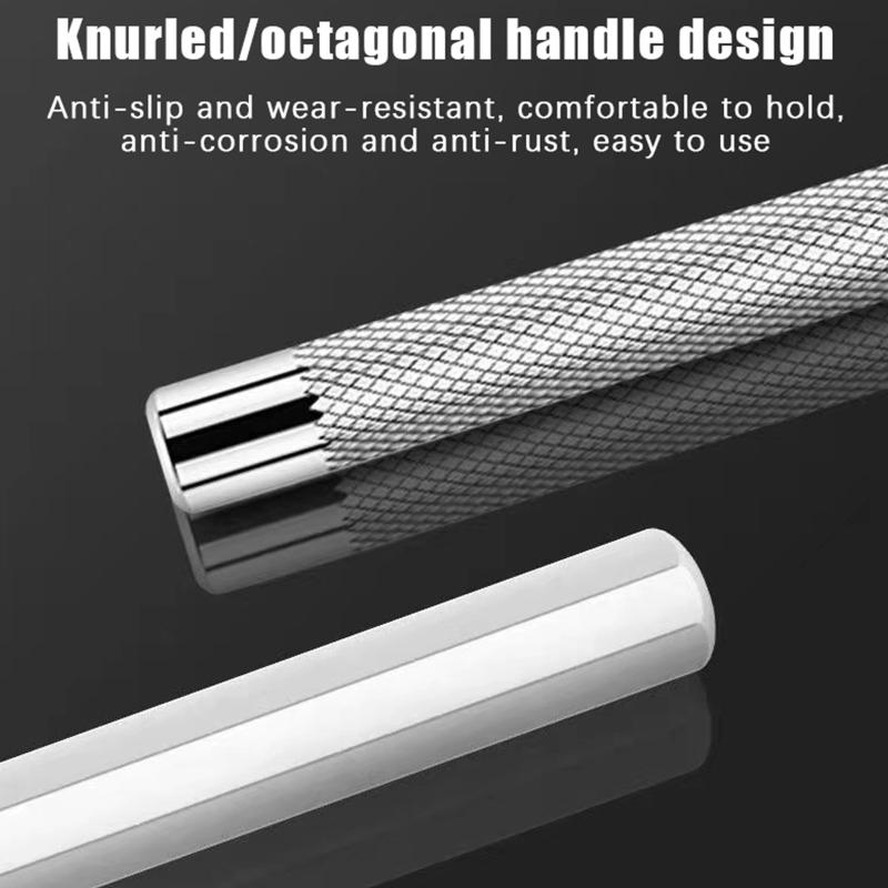 Hartmetall Körner Körner mit rutschfestem Griff Konischer Körnerspitze Körnerführung Metallbohrpunkt Körner Schlosser Meißel Körner