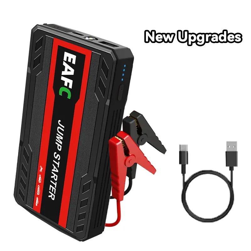 Portable Car Jump Starter Multi-function Power Bank 600A Booster Car Battery 12V Battery Charger Emergency Starting Device чёрный