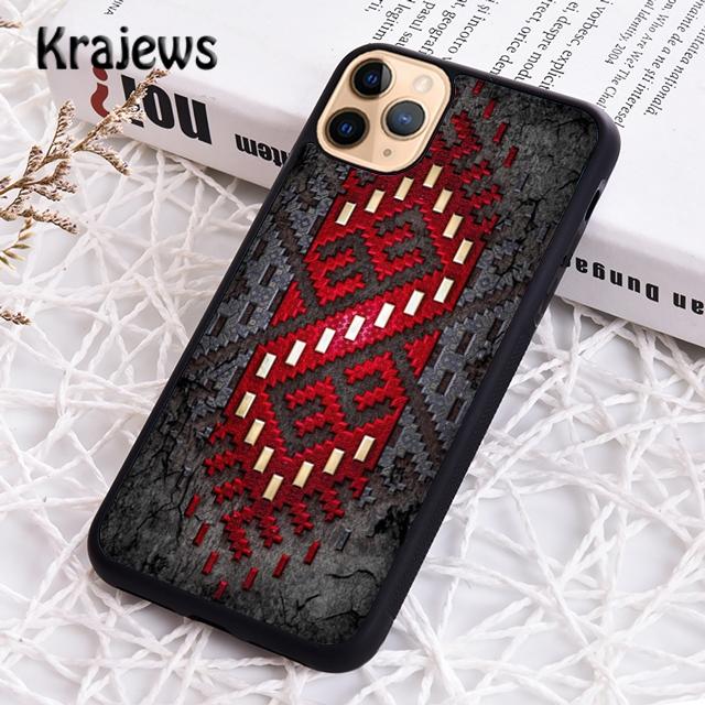 Krajews Latvian Ethnic Sun Tree Luxury Phone Case Cover For IPhone 18 17 Air 16 15 14 plus 11 12 13 pro max coque Fundas