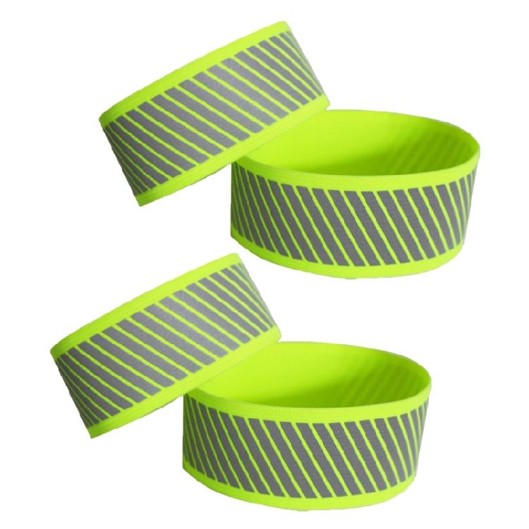 

Compacts Reflective Nylon Wristband Safety Wrist Strap for Night Running Runner Cyclist Features Quick Releases Buckles 1