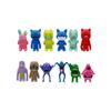 12 Styles Cute Ugly Monster Figurines – Creative Cartoon Dolls for Claw Machines