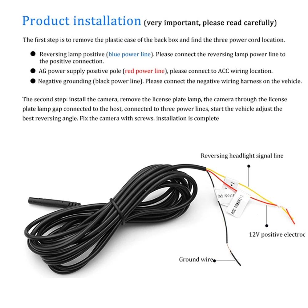 Drahtlose Auto-Rückfahrkamera WIFI 170 Grad WiFi Rückfahrkamera HD Nachtsicht Mini für iPhone Android 12V Autos