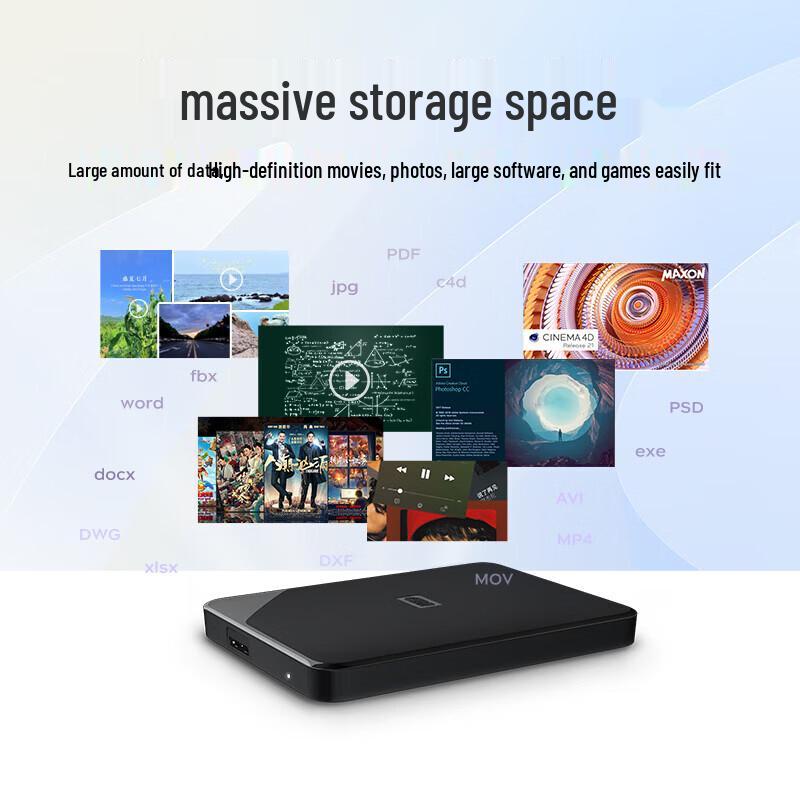WD 1TB SE Series USB 3.0 Portable External Hard Drive