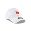 NEW ERA 9Twenty Strapback Cap - New York Mets White Free Size