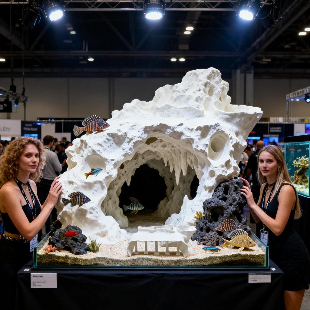 Aquarium Decorations Easy Installation Fish Tank Decoration Cave For Bathrooms Kitchens Bedrooms Nursery Dormitory Apartment