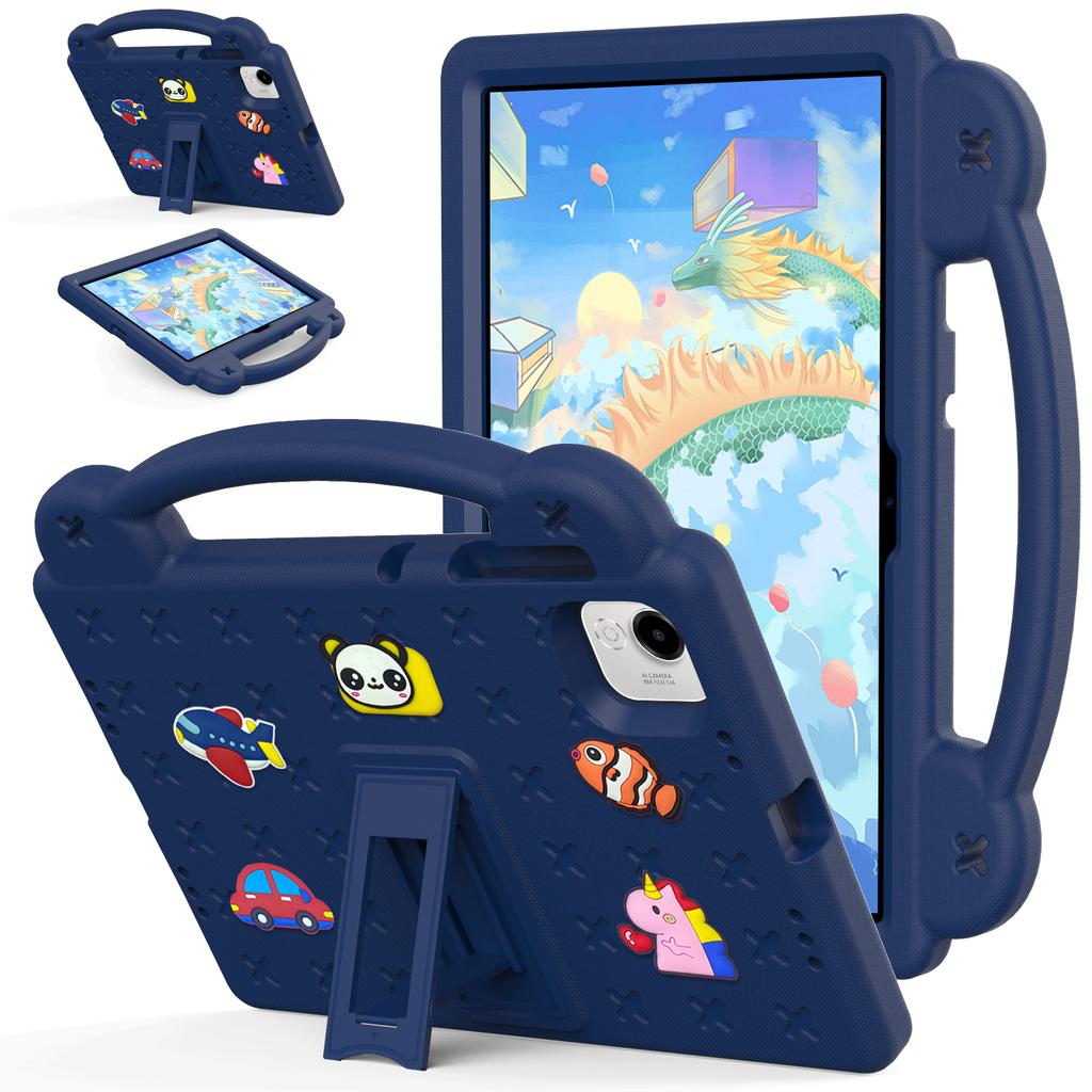 Built-Kickstand Case For Huawei Honor Pad X9a X9 Pro 2025 11.5inch With Portable Hand Holder EVA Kids DIY Funda Cover Shockproof
