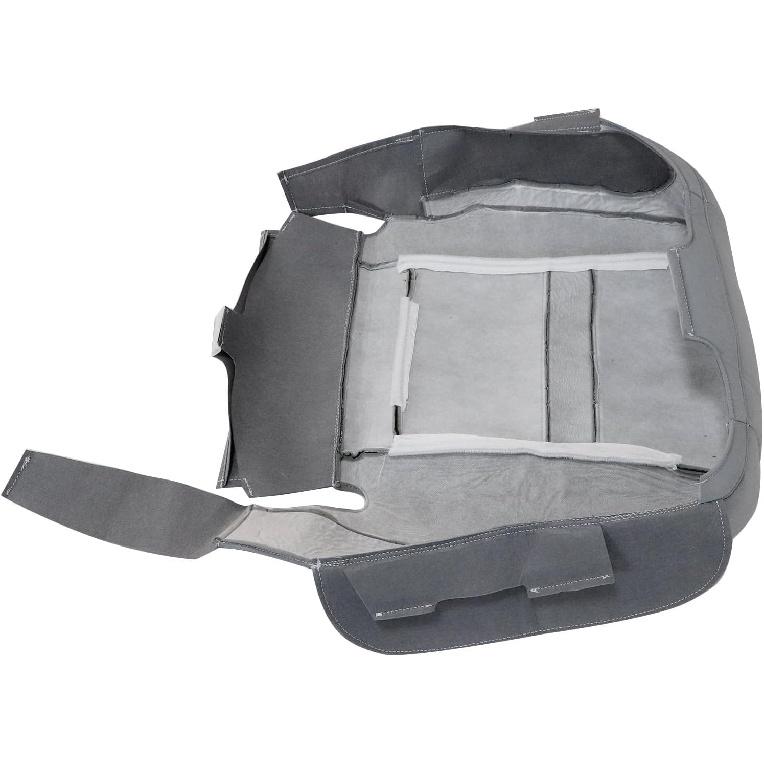 GXARTS Driver Side Bottom Replacement Cloth Seat Cover Light Gray Compatible with Dodge Ram 1500 2500 3500 4500 5500 2006 2007 2008 2009 2010