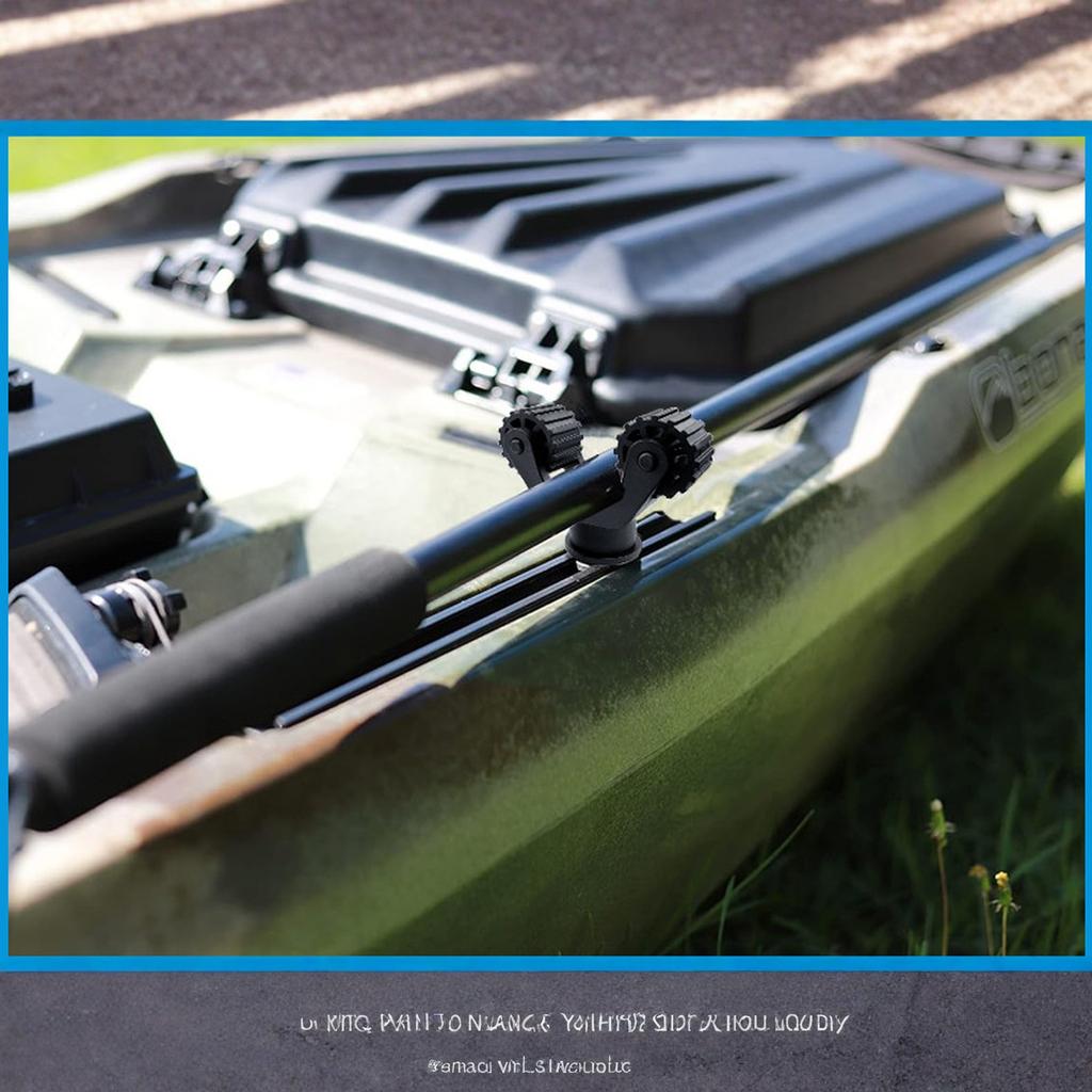 Kayak Low Profile Track for Fishing Rod Holder, Gear Track Accessories, Cup Holder Mount Track Rail Track for Paddle Holder
