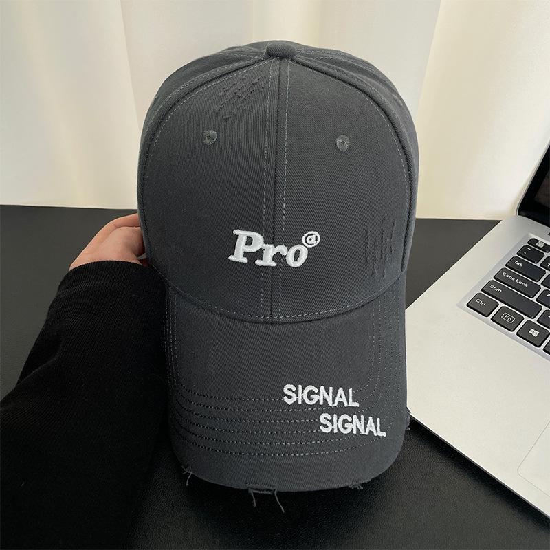 Riya Koreanischer Stil Unisex Große Baseballkappe - Herbst/Winter Entenschnabelmütze