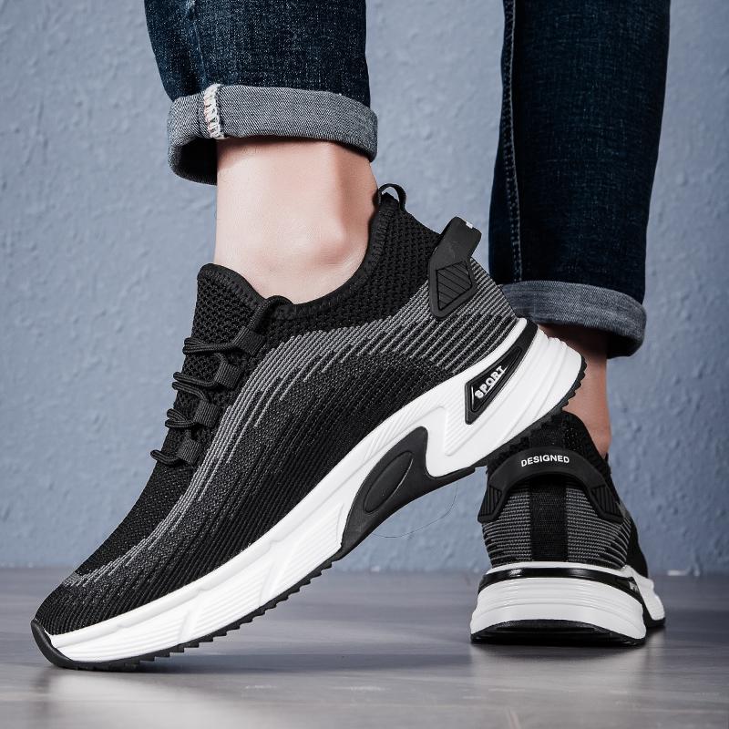 Men Casual Sneakers Summer Breathable Sport Shoes Lightweight Outdoor Mesh Running Shoes Athletic Jogging Tenis Walking Shoes