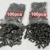 Selbstschneidende Schrauben Metallbefestigungsclip für Auto-Motorrad U-Typ-Clip mit Schraube Rostschutzclip Schraube Eisenblech-Kit