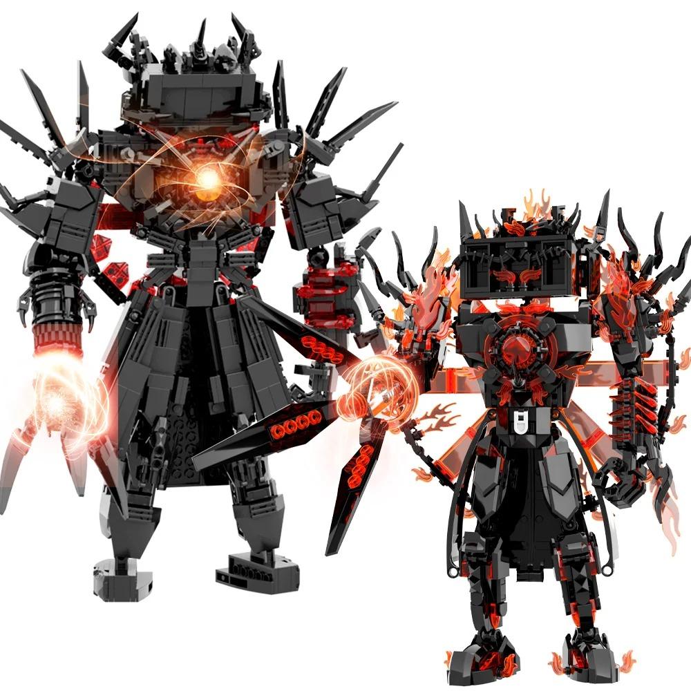 2026 Skibidis Toilete Figures Building Blocks Giant Speakerman Cameraman Tvman Bricks Model Toys for Kid Xmas birthday Idea Gift