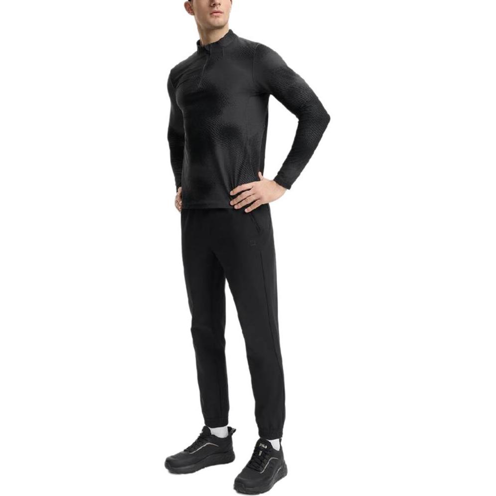 Fila Fashion Versatile Fitness Long Sleeve T-Shirt Men Tops A11M511211F-ZA