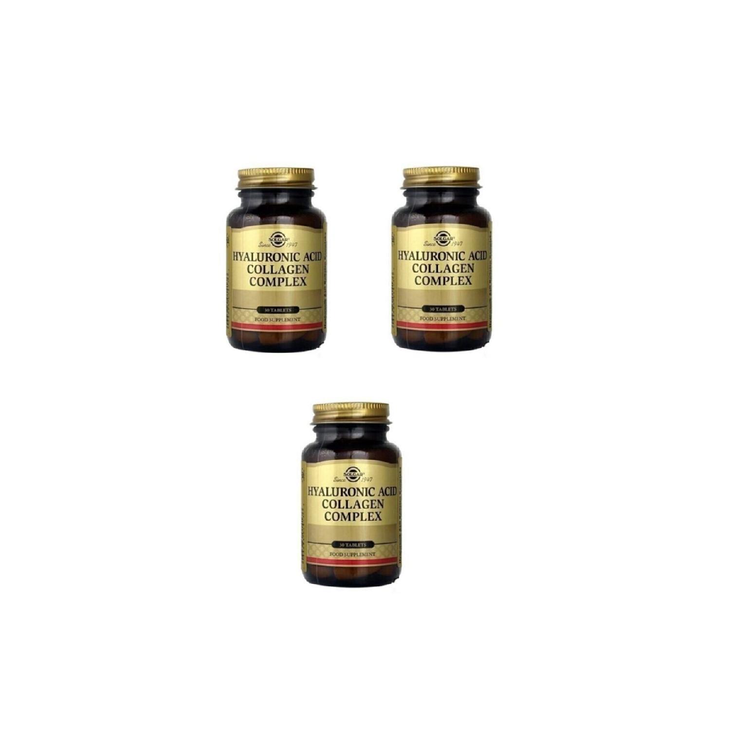 

Hyaluronic Acid Collagen Complex 30 Tablet X 3 Pieces