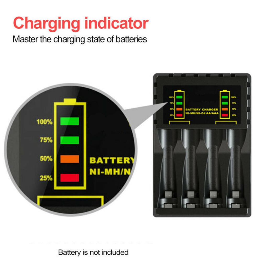 4 Slot Intelligent Battery Charger For a Ni Mh Ni Cd Rechargeable Batteries Buy At A Low Prices On Joom E Commerce Platform 4 Slot Intelligent Battery Charger For a Ni Mh Ni Cd Rechargeable Batteries Buy At A Low Prices On Joom E Commerce Platform