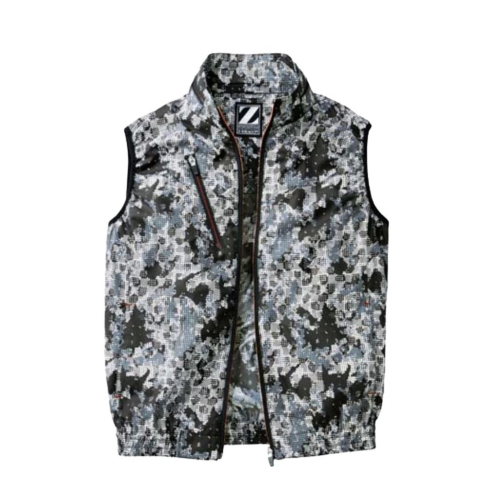 Jichodo Air Conditioned Clothing No Black SS Z-DRAGON Vest, Fan, Spring/Summer, 74060, Camouflage,